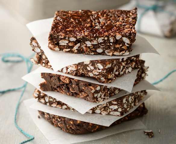 Chewy Mint Choc Protein Bites