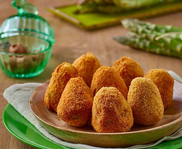 Arancini agli asparagi (senza glutine)
