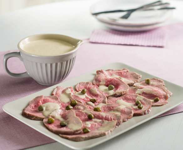 Vitello tonnato (per 2 persone)
