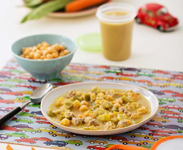 Sebzeli Nohut Yahnisi