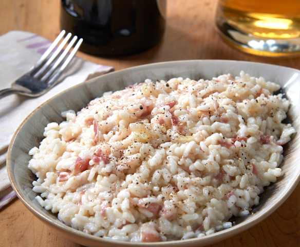 Risotto alla birra