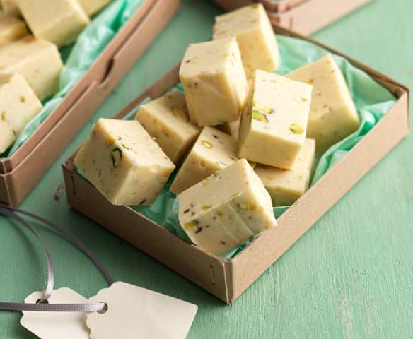 Irish Cream and Pistachio Fudge Irish Cream and Pistachio Fudge