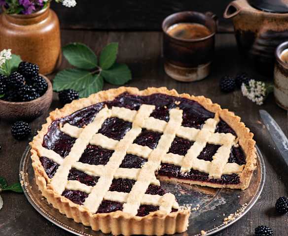 Paj (pie) z jeżynami Paj (pie) z jeżynami