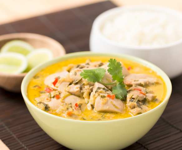 Thai chilli chicken and basil