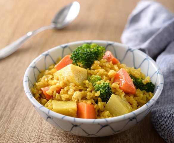 咖哩蔬菜炊飯