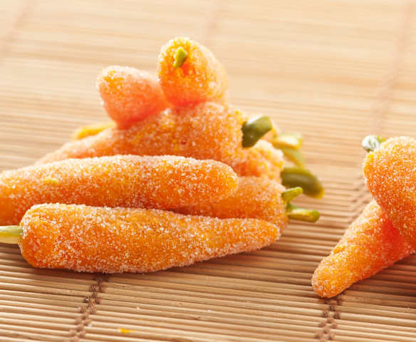 Gominolas de zanahoria