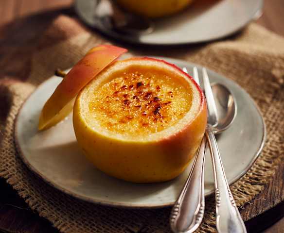Crème-brûlée-Äpfel
