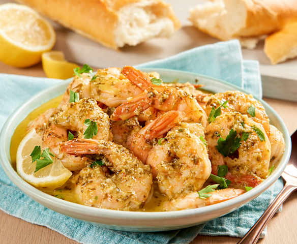 Shrimp in Garlic Sauce