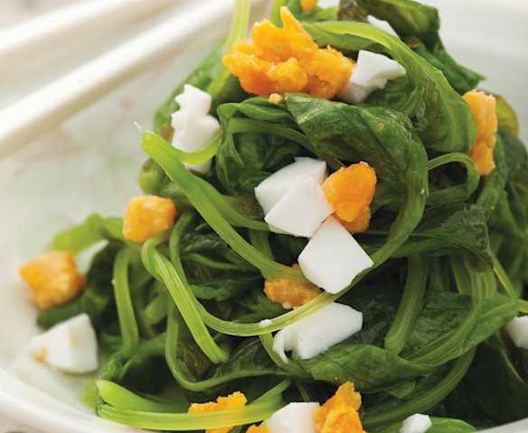 莧菜炒鹹蛋