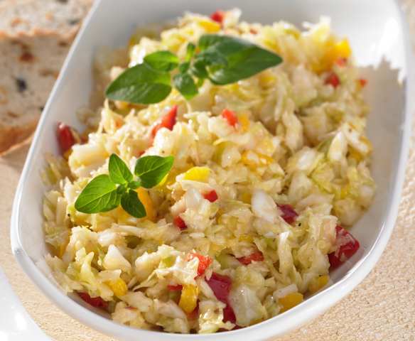 Weißkohlsalat