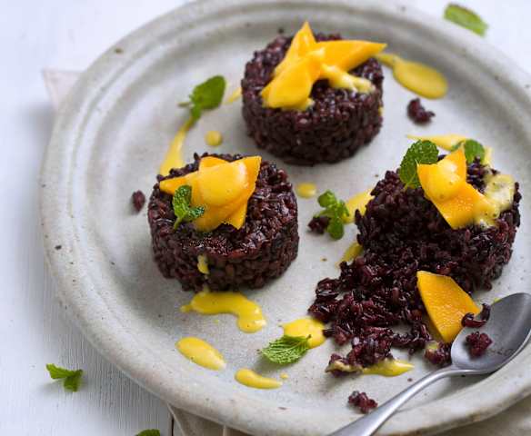 芒果黑糯米甜甜