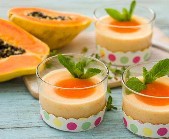 Mousse de papaya