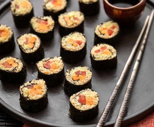 Quinoa and Sweet Potato Rolls