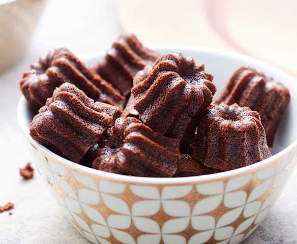 Cannelés bordelais au chocolat