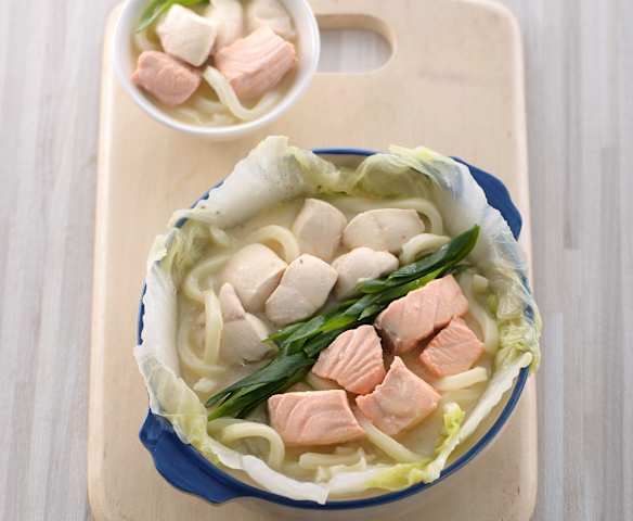 豆乳味噌海陸火鍋