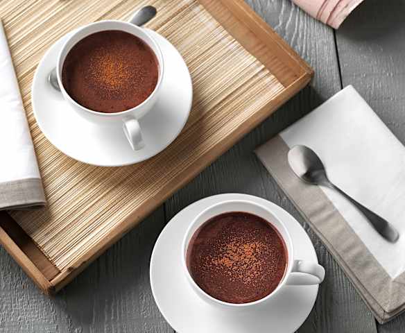 Chocolate caliente a la canela