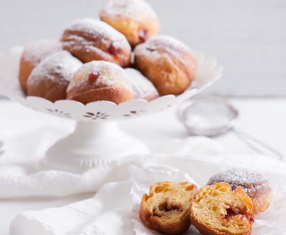 Pączki wegańskie z batatem