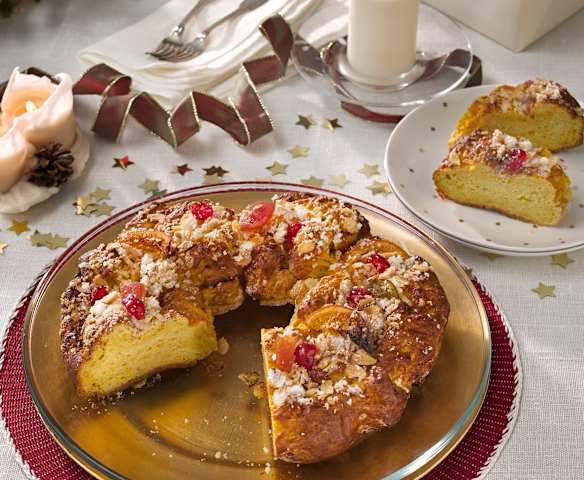 Roscón de Reyes sin gluten