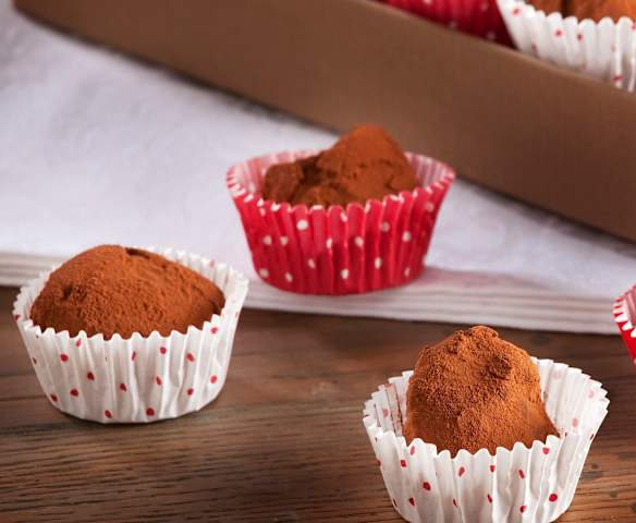 Trufas de café com leite condensado