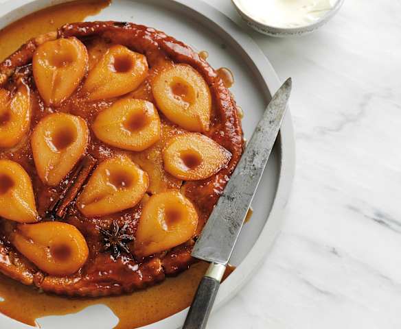 Tarte Tatin de pera