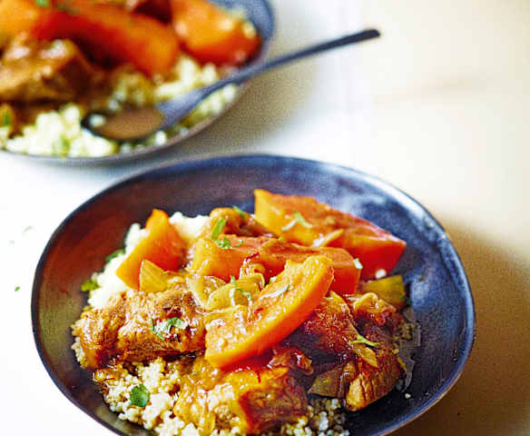 Tajine de veau aux courges