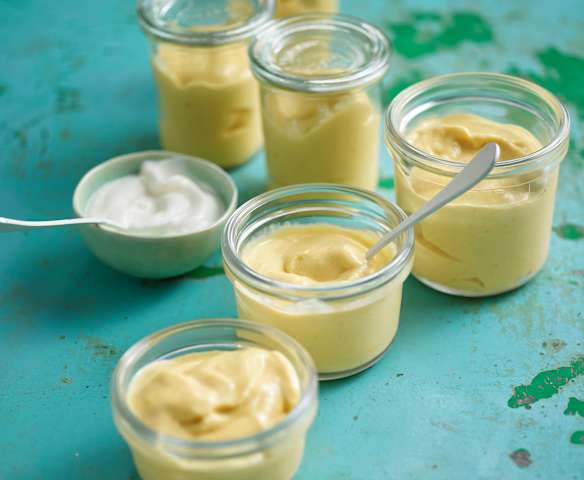 Iogurte gelado de manga