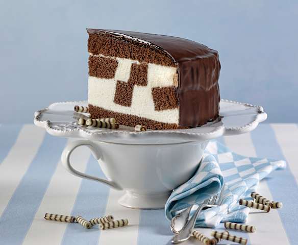 Schachbrett-Torte Schachbrett-Torte