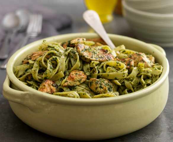 Chicken Pesto Tagliatelle