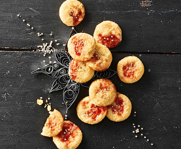 Erdbeer-Swirl-Cookies