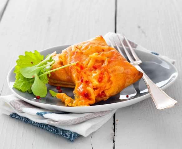 Bricks aux légumes et à la tome