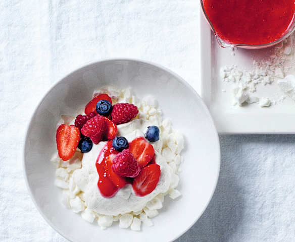 Eton mess aux fruits rouges