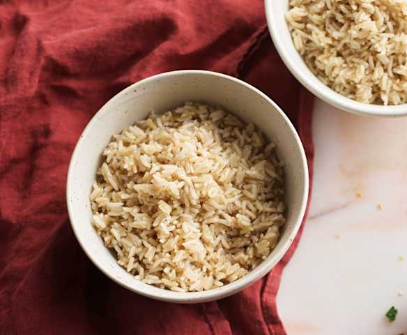 Arroz basmati integral (Cocción de arroz)