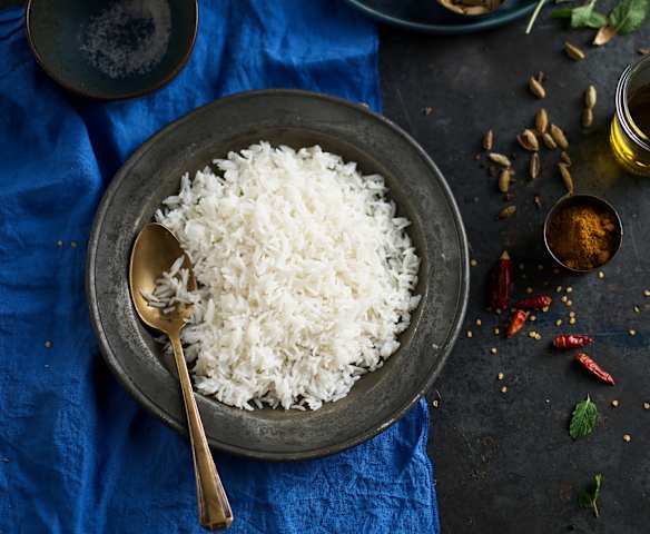 White basmati rice