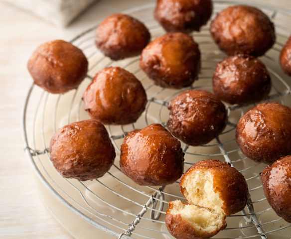 Gluten-free Glazed Doughnut Bites