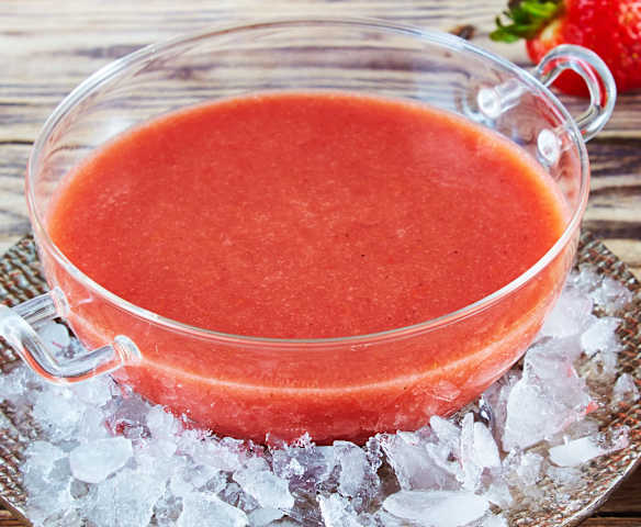 Gazpacho con fresas