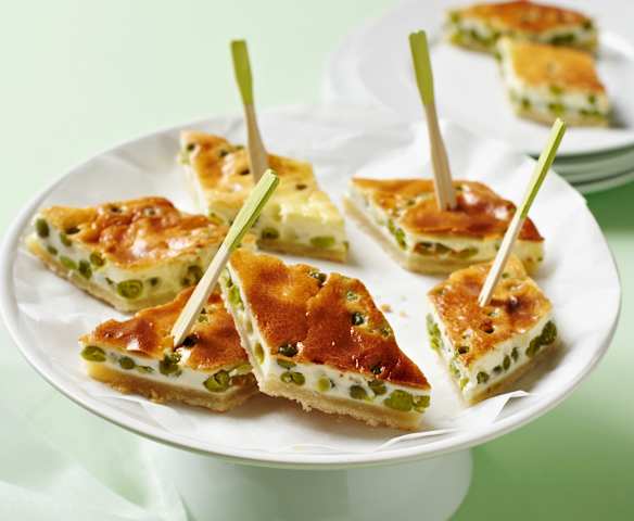 Erbsenquiche