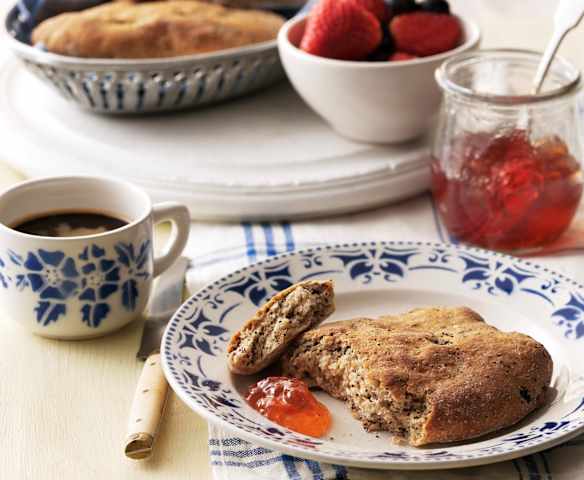 Pains de seigle à la banane