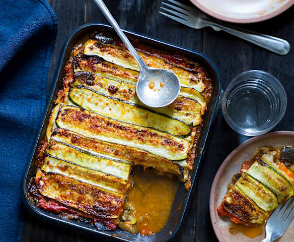 Lasagne sans pâte aux légumes