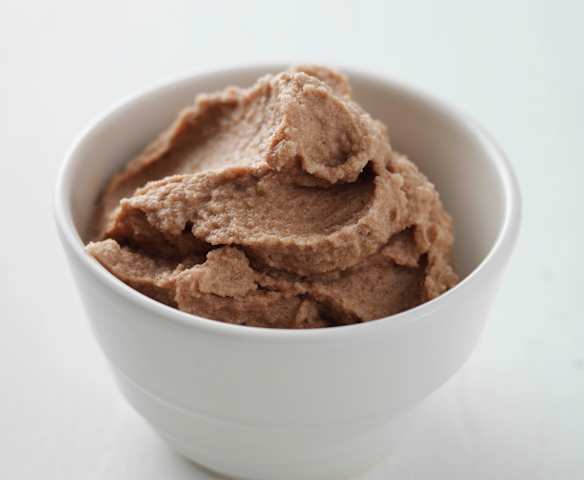 Sorvete rápido de chocolate