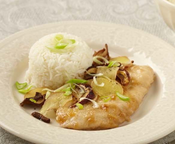 Krůtí prsa s rýží