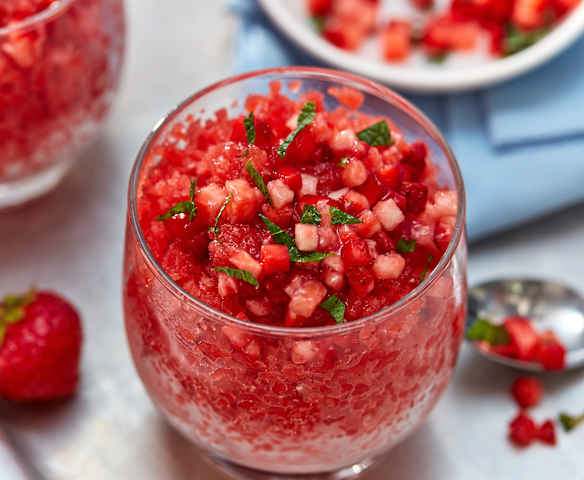 Erdbeer-Granita