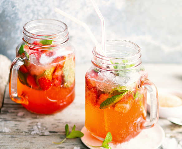 Mojito à la fraise