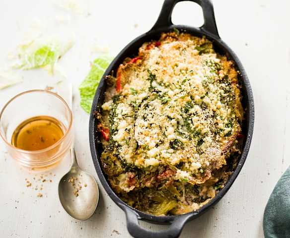 Chou frisé à l'italienne