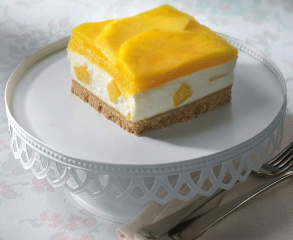 Mango cheesecake