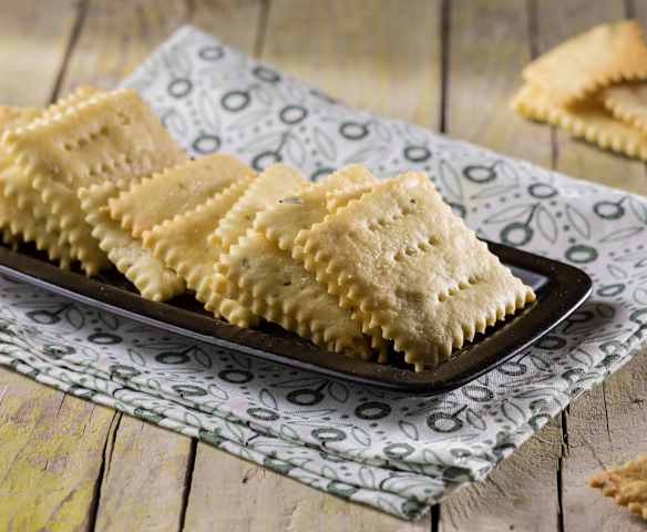 Crackers al rosmarino