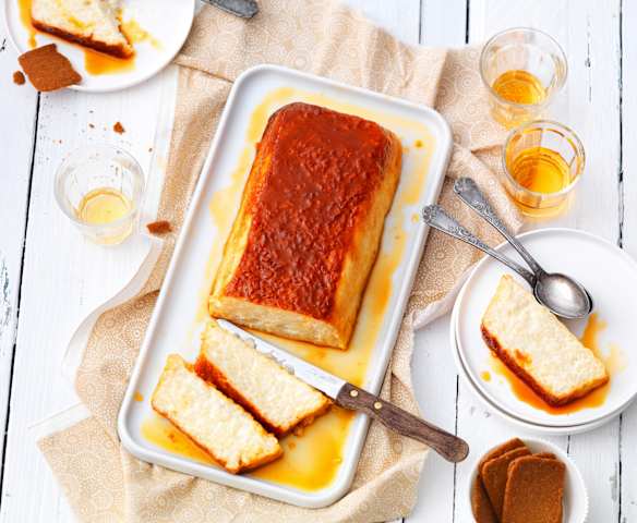 Gâteau de riz au caramel