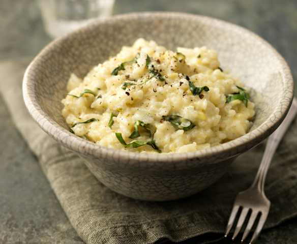 Courgette and Feta Risotto
