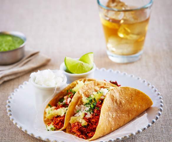 Chicken Tacos al Pastor