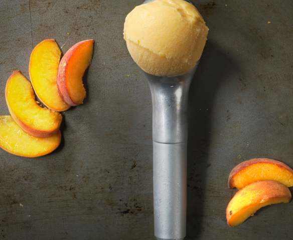 Peach Yogurt Ice cream