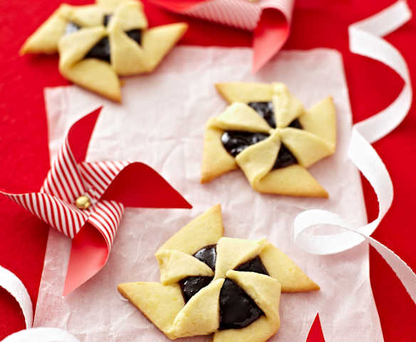 Weihnachtsräder mit Pflaumenmus